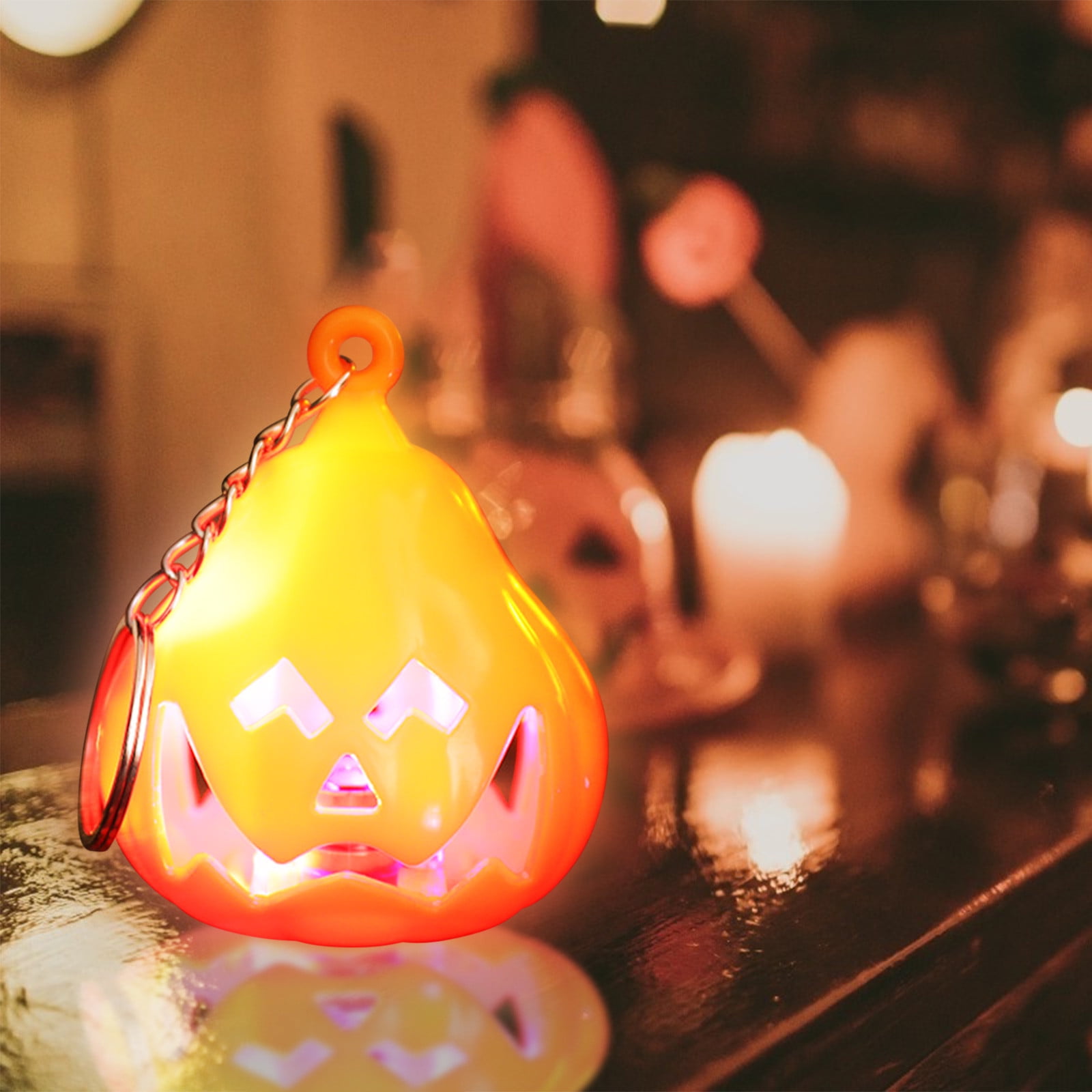 Wadada Plastic Jack O Lantern, Pumpkins Halloween Light up Pumpkin