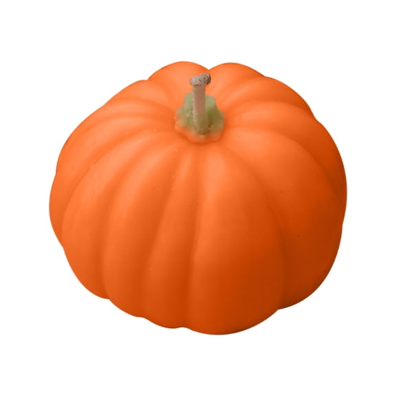 Wadada Pumpkin Shaped Scented Candles Thanksgiving Fall Pumpkin Candles Decoration Halloween Aromatherapy Candle for Home Kitchen Table Decor Halloween Party Supplies (Orange)