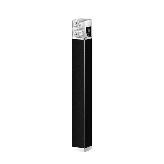 Wadada Small Personalized Slim Lighter, Useful Slender Multifunctional Lighter Mini Portable Metal Inflatable Grinding Wheel Lighter Waterproof and Gas Lighter for Outdoor and Home (Black)