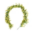 thumbnail image 1 of Wadada Spring Flower Garland, 6FT Not Withering Garland,Wildflower Garland,Floral Garland,Garlands for Decoration for Indoor Door Window Wall Arch Background Home Farmhouse Decor (Yellow), 1 of 6