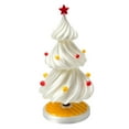 thumbnail image 1 of Wadada Stacked Dancing Rocking Christmas Tree, Christmas Tree Swaying for Christmas Decoration, Dancing Xmas Tree Desk Decor, Tabletop Christmas Tree Swaying for Christmas Decoration (White, 5.7in), 1 of 5