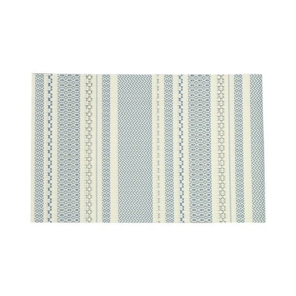 Wadada Table Placemats, Heat-Resistant Woven Vinyl Placemat, Non-Slip Washable PVC Table Mat, Easy to Clean Premium Plastic Table Mats for Dining Table, Kitchen Table (Warm Pattern Mats)