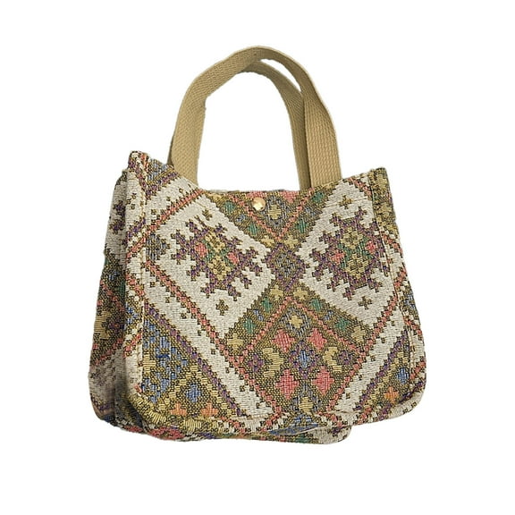 Wadada Women Tote Bag, Large Tote Bag for Women, Boho Casual Handbag Purse, Yellow