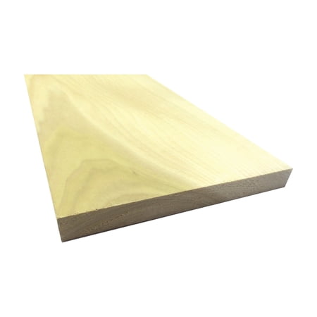 Waddell Manufacturing Poplar Wood Board - Rectangular - 1 In. x 8 In. x 3 Ft. — Residential Use, Standard Application