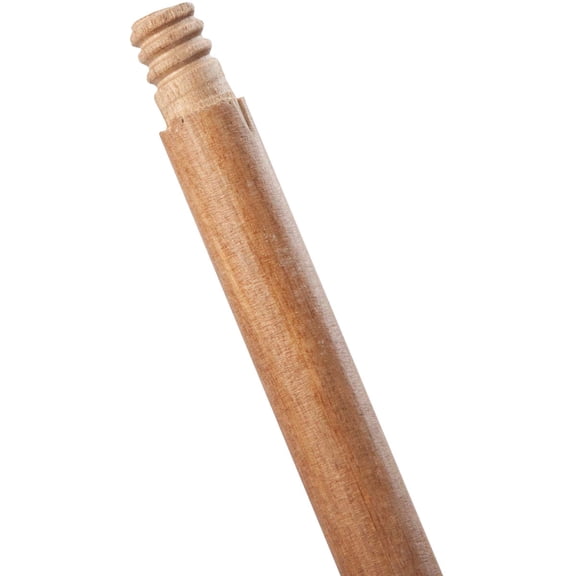 Waddell Manufacturing Broom Handle Threaded Wood - 60 In Replacement Handle - Beige, 12 Pack