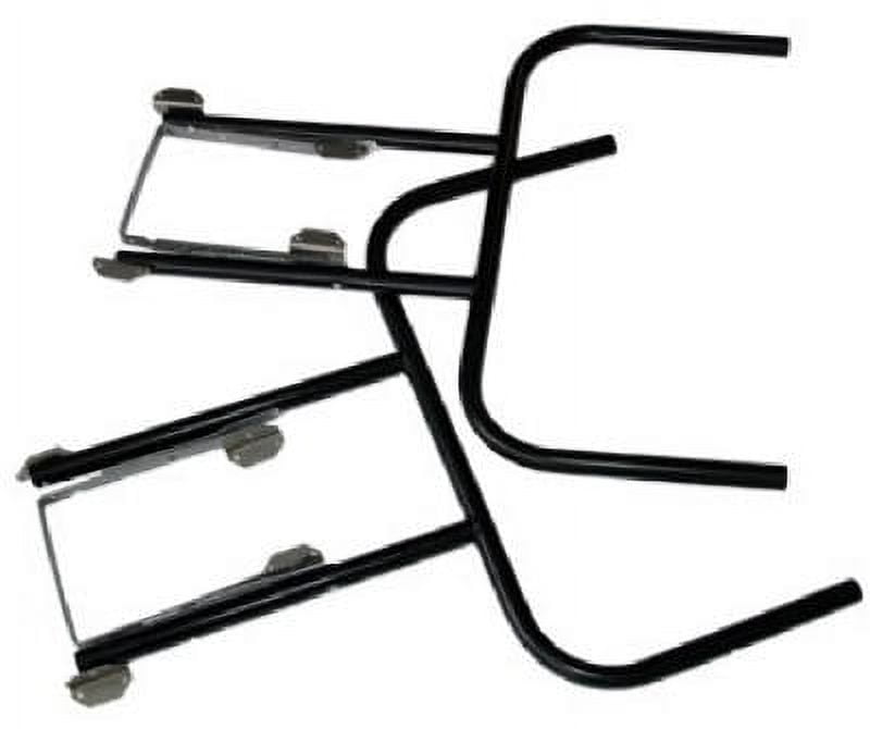 Waddell Manufacturing Pair Black Enamel Folding Banquet Table Legs