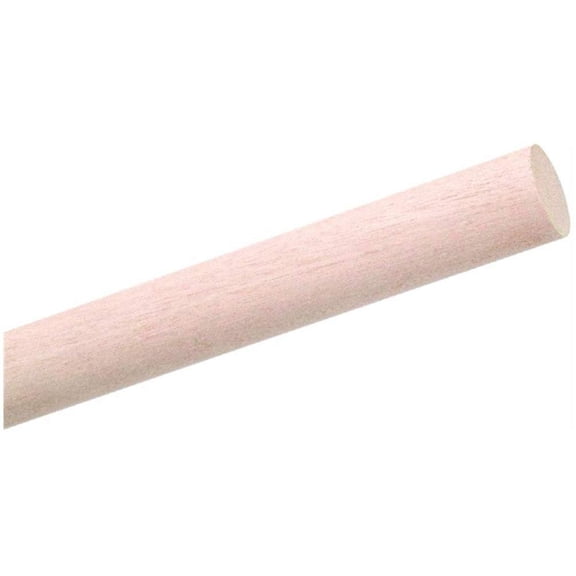 Waddell Mfg Co 6440UB-10 Hardwood Dowel Rod Pack of 10