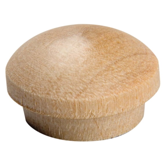 SCREWHOLE BUTTON - 1" BIRCH