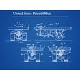 thumbnail image 1 of Waddell Skateboard Brake 1968 Detail Patent Plan Extra Large XL Wall Art Poster Print, 1 of 3