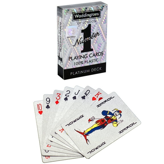 Waddingtons No 1 Platinum Playing Cards