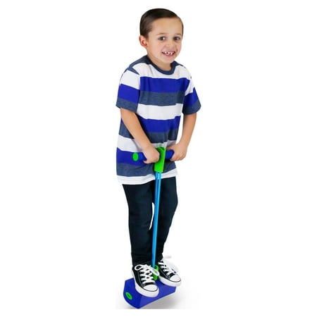 Waddle Foam Pogo Hopper, Kids Fun and Safe Pogo Stick for Toddlers, Ages 3 and up, Blue