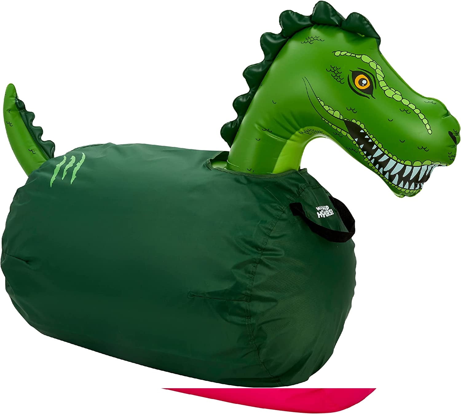Green Large Inflatable Dinosaur Bouncer with Nylon Cover