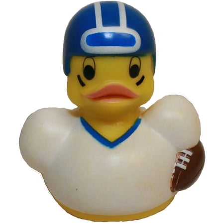 Waddlers Rubber Ducks Family Football Player, Brand Toy Bathtub Rubber Ducks That Float Upright, Rubber Ducky Birthday Baby Shower & Party Gift, All Depts. Gift Football Lovers