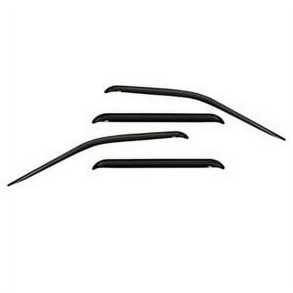 Wade 72-37416 WAD72-37416 98-07 LINCOLN TOWN CAR 4 PC SLIM WNDGRD TPE ON WNDW DFLCTR