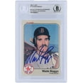 thumbnail image 1 of Wade Boggs Boston Red Sox Autographed 1983 Fleer #179 Beckett Fanatics Witnessed Authenticated Rookie Card - Fanatics Authentic Certified, 1 of 2