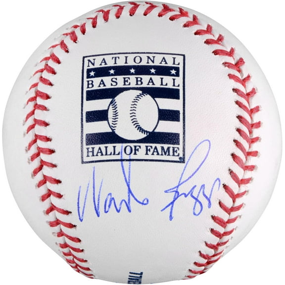 Wade Boggs Boston Red Sox Autographed Hall of Fame Logo Baseball - Fanatics Authentic Certified