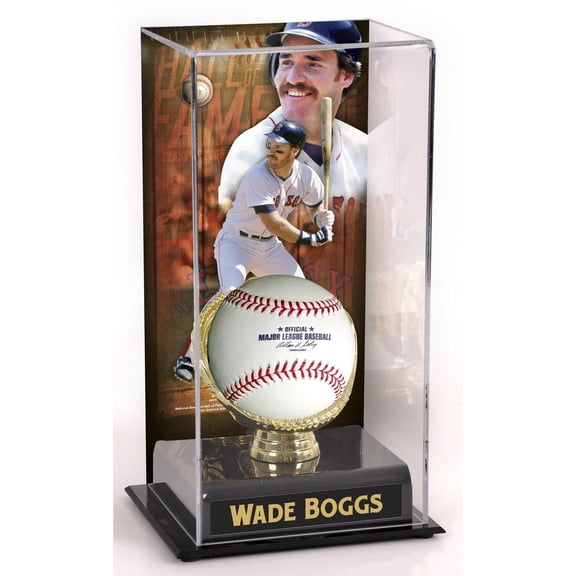 Wade Boggs Boston Red Sox Hall of Fame Sublimated Display Case with Image