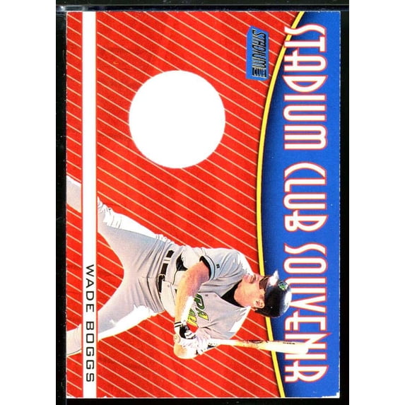 Wade Boggs Card 2000 Stadium Club Souvenir #S1