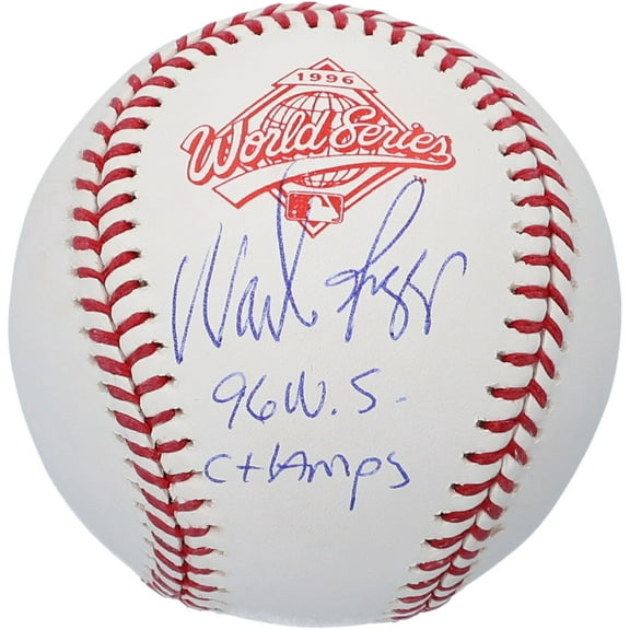 Wade Boggs New York Yankees Autographed 1996 World Series Baseball with "96 W.S. Champs" Inscription - Fanatics Authentic Certified