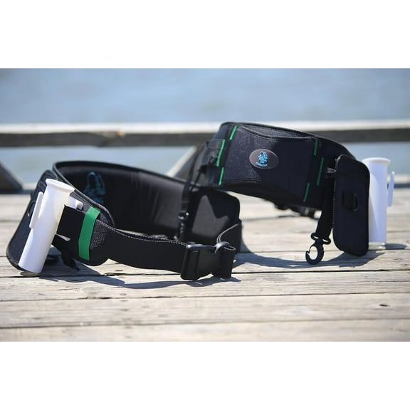 Wade Fishing Belt - Wading Belt Fishing Belt - Whitley Classic - Rod Holder Included