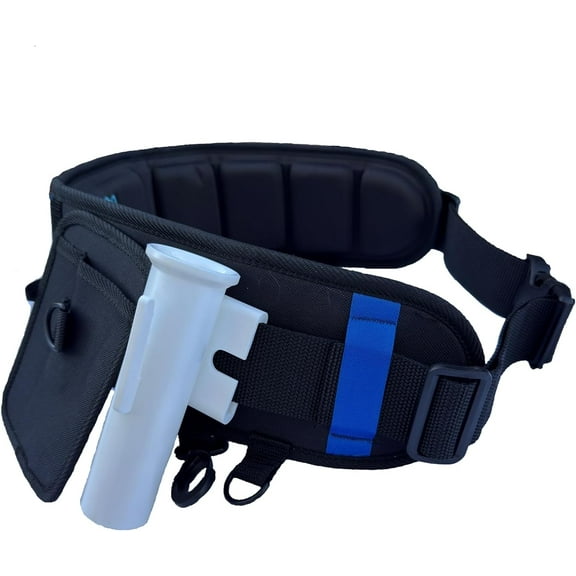 Wade Fishing Belt - Wading Belt Fishing Belt - Whitley EVO - Rod Holder Included