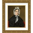 thumbnail image 1 of Wade, Jeptha Homer 12x14 Gold Ornate Wood Framed with Double Matting Museum Art Print Titled - Sally Avery Olds, 1 of 4