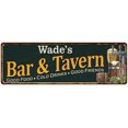 thumbnail image 1 of Wade's Bar and Tavern Sign Green Man Cave 6x18 106180003118, 1 of 1