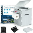 thumbnail image 1 of Wadeo Portable Folding Toilet Paper with Phone Shelf, 1 of 10