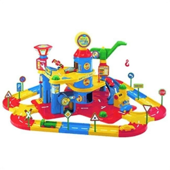 Wader 51040 Park Tower with 3 Floors, 2 Cars and Playstreet