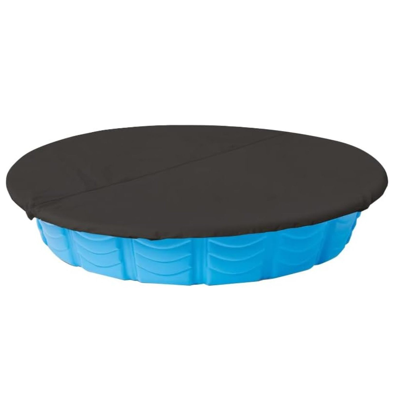 BIN24 Kiddie Pool Cover for 45”Wading Round Plastic Waterproof Dog Kids