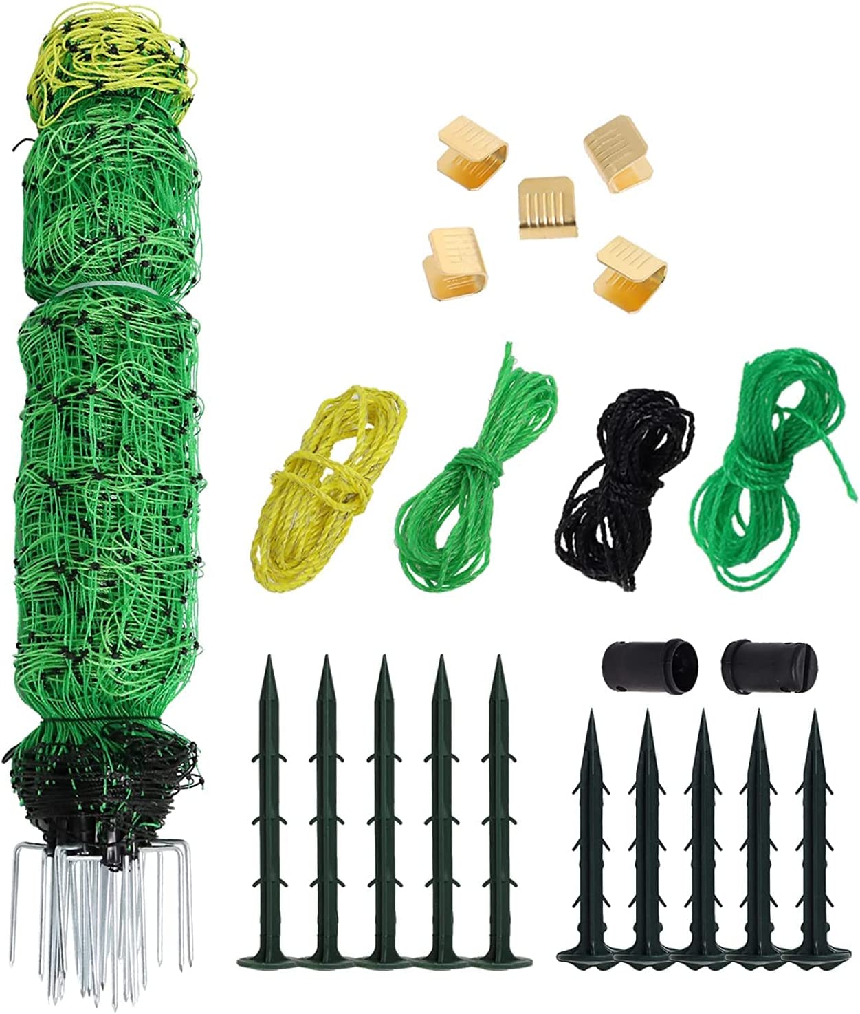 VEVOR Electric Netting Fence Kit Sheep Fencing 42.5"H x 164'L with 17