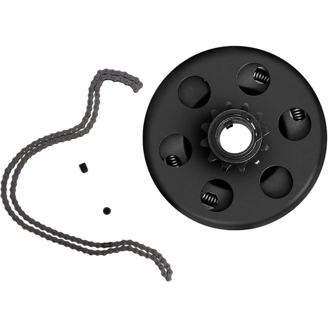 Wadoy Go Kart Clutch, 3/4 Bore 12T 35 Chain Screw Sets for Mini Bike