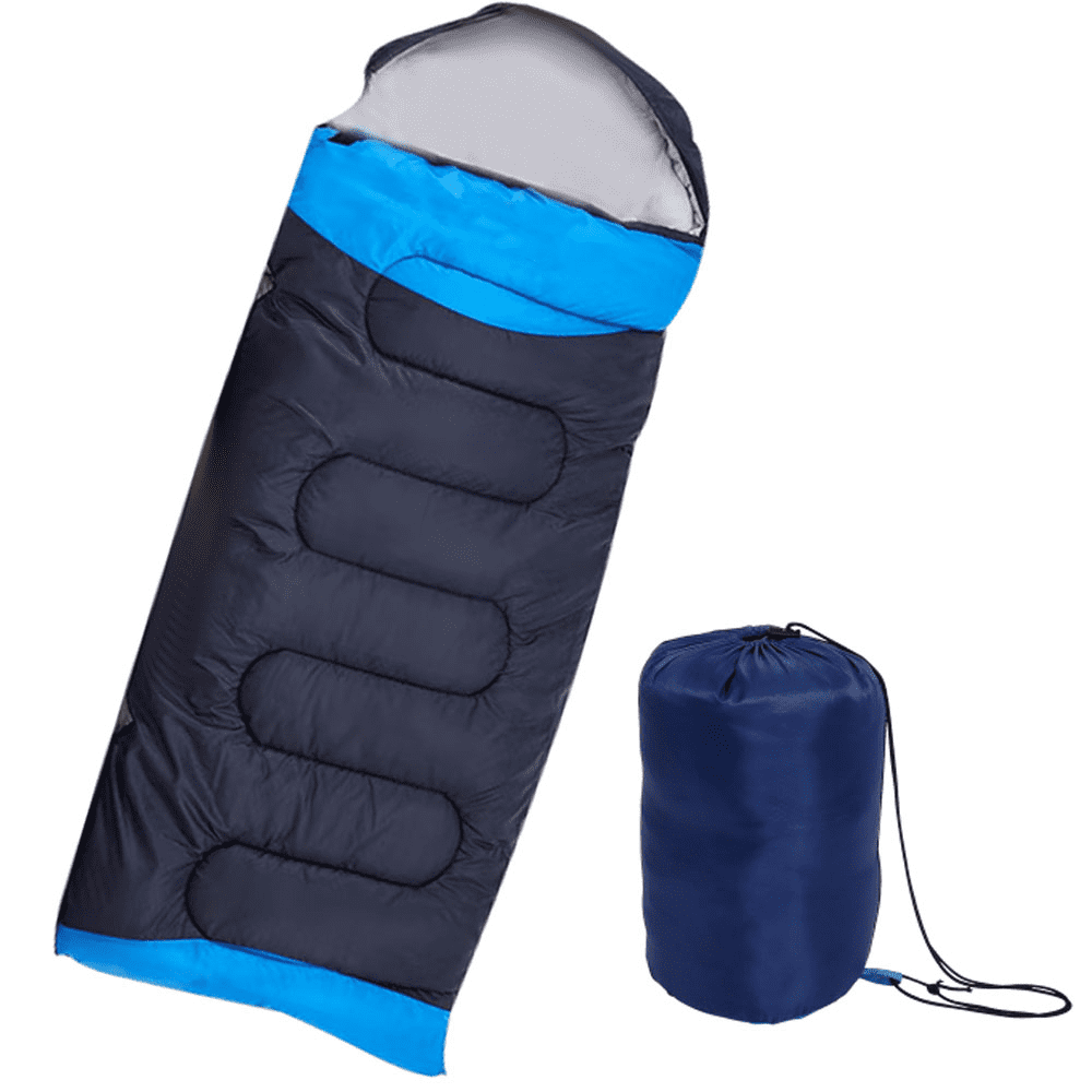 Cozy Colorful 40-50 Degree Youth Rectangular Sleeping Bag for