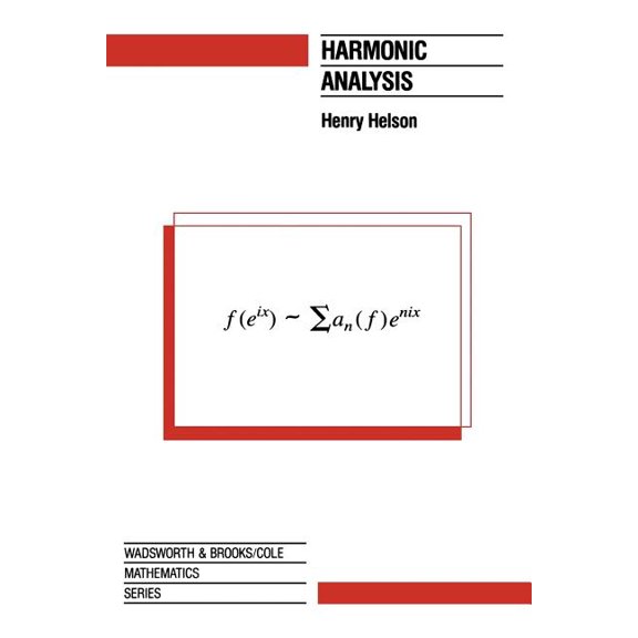 Wadsworth & Brooks/Cole Mathematics Harmonic Analysis, (Paperback)