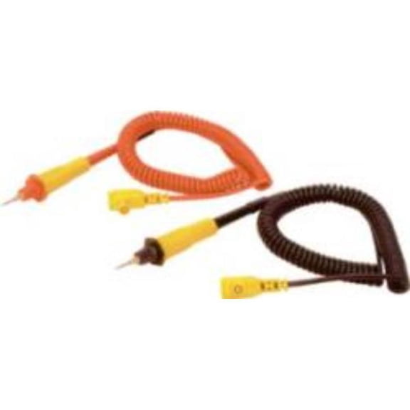 Waekon & Hickok WK77161 Right-Angle Gold Test Lead Set