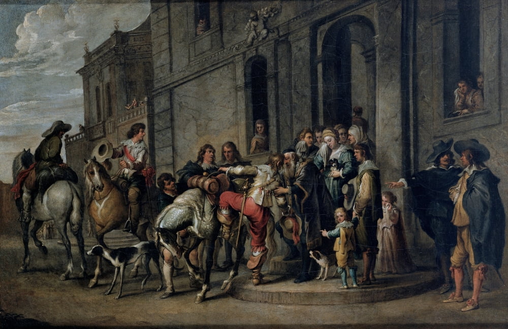 Wael Cornelis De Canvas Art - (36 x 24)
