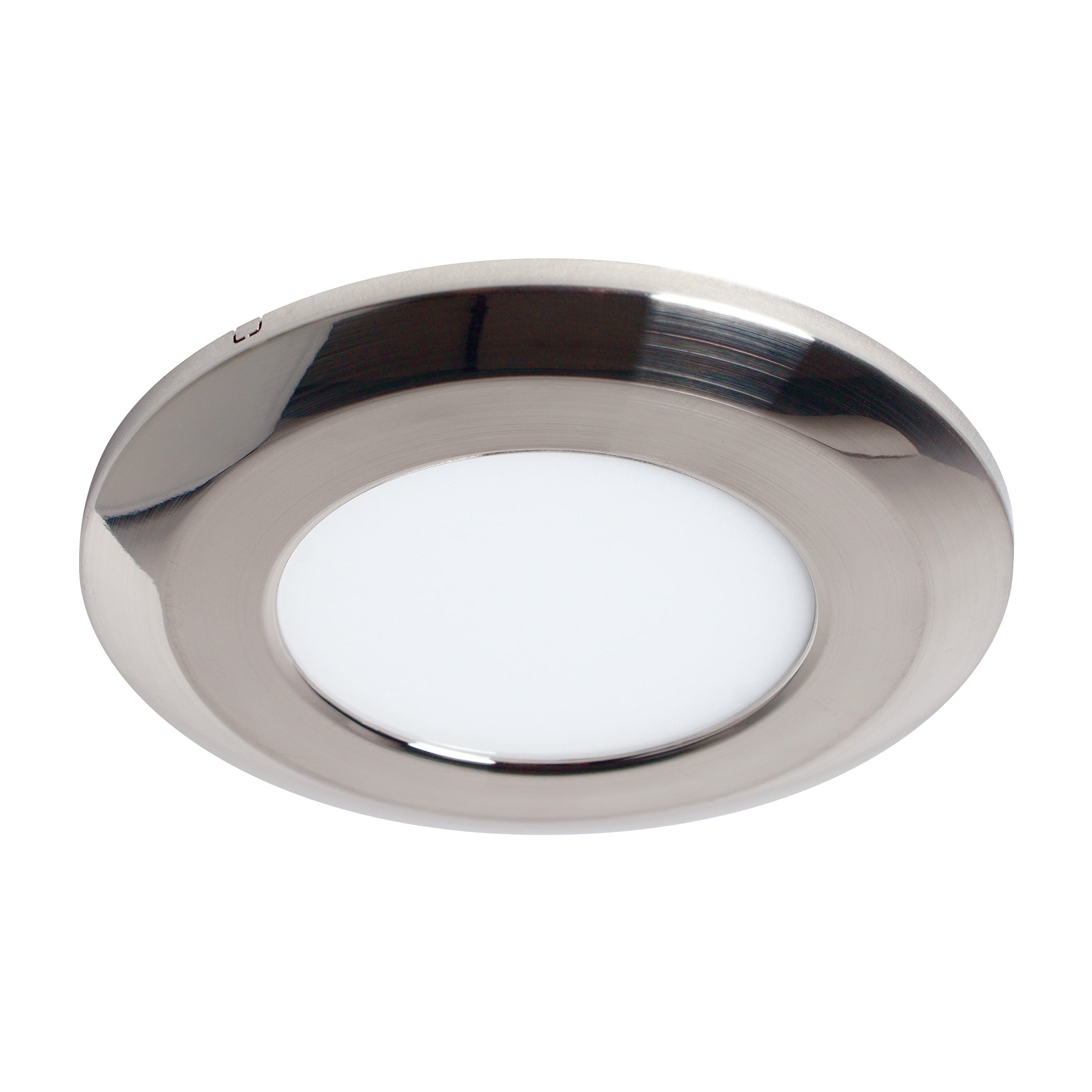 Silver Wafer Thin Under Cabinet LED Puck Light