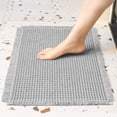 thumbnail image 1 of Waffle Bath Mat, Non Slip Bath Mats for Bathroom, Ultra Absorbent Bathroom Mat for Bathroom Decor, Pottery Barn Furniture Choice, Washable Kitchen Rugs for Boho Decor, 1 of 8