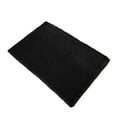 thumbnail image 1 of Waffle Bath Mat, Small Boho Bathroom Rugs Non Slip Washable, Ultra Soft Super Absorbent Quick Dry Farmhouse Bathroom Decor, Shower Mat, 46×77CM/18.11×30.31In， Black, 1 of 1
