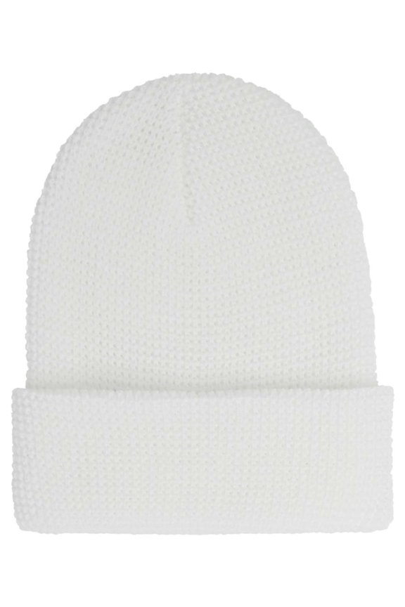 Yupoong 2501KC YP Classics Waffle Cuffed Beanie-White
