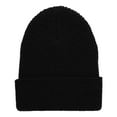 thumbnail image 1 of Yupoong 2501KC YP Classics Waffle Cuffed Beanie-Black, 1 of 1