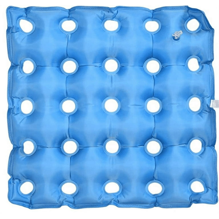 Inflatable Waffle Cushion for Pressure Sores - Inflatable Air Seat Cushion for Pressure Relief - Pressure Ulcer Cushion for Chair & Wheelchair