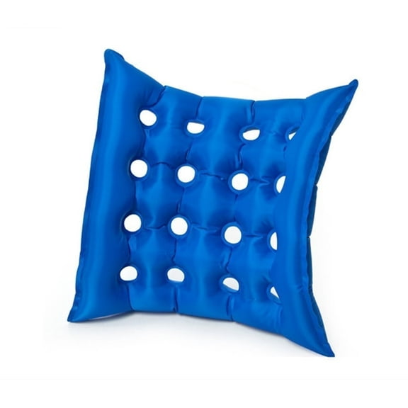 Waffle Cushion for Pressure Sores - GIXUSIL Blue Bed Sore Cushions for Butt for Elderly - Pressure Sore Cushions for Sitting in Recliner - Bed Sores Treatment Buttocks Pillow for Lift Chair,Plastic