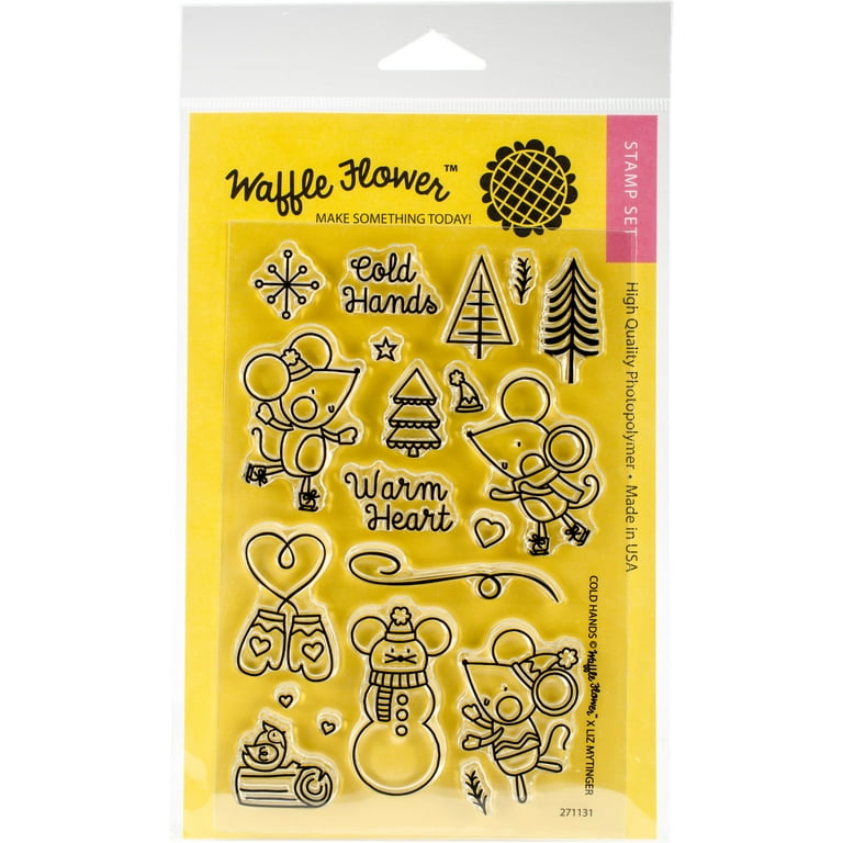 SEWACC 4pcs Kids Scrapbook Kit for Girls Flower Stamp for Craft