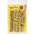 thumbnail image 1 of Waffle Flower Crafts Clear Stamps 4"X6" Pretty Foliage, 1 of 2
