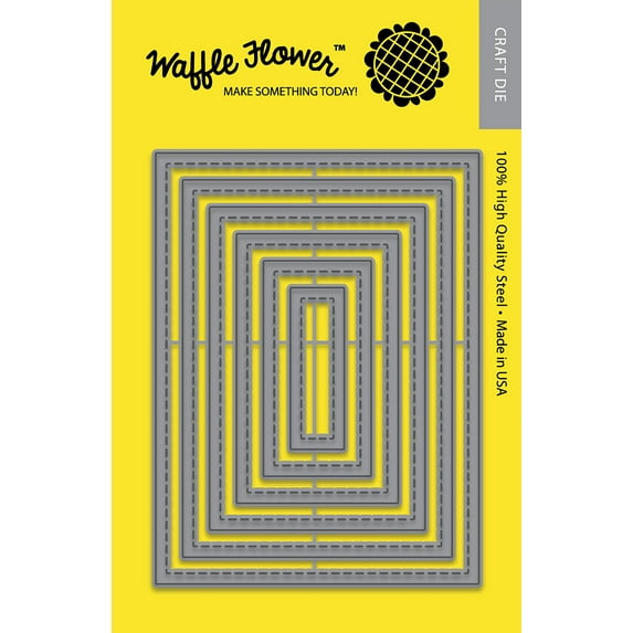 Waffle Flower Die-A2 Nesting Rectangles 2