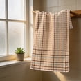 thumbnail image 1 of Waffle Grid Plaid Cotton Hand Towels,Ultra Soft Absorbent Washcloths,Quick Dry Reusable Face Towels for Bathroom,Kitchen,Spa,Home Use, 1 of 6