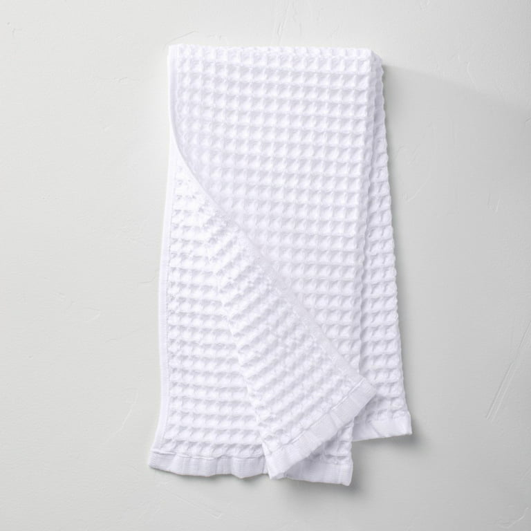 Waffle Hand Towel White - Casaluna