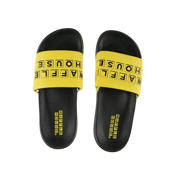 Waffle House Men's Novelty Sport Slide Sandals