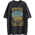 thumbnail image 1 of Waffle House Shirt, Vintage T-Shirt, Hip Hop Shirt, Funny Graphic Tee, 1 of 5